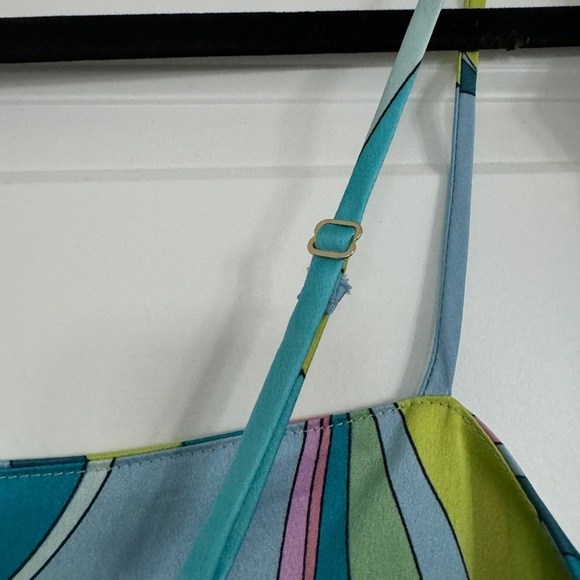 Show Me Your Mumu Go Go Luxe Satin Matching Set Irwin Pants and Scarf Top Medium - Picture 7 of 9